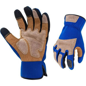 Gardening Gloves  Safety Work Blue Gloves Puncture-proof Thornproof For Men's